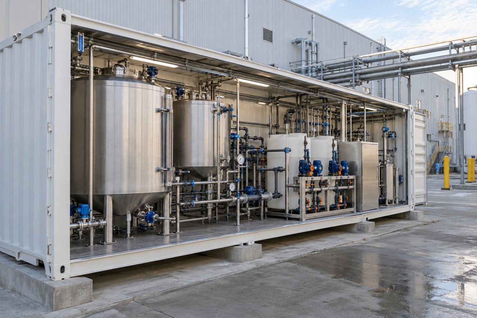 AI conceptual photograph of Mechanical & Process Equipment Engineering