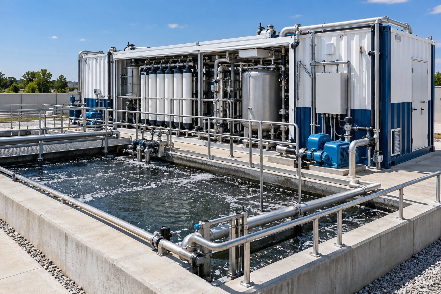 AI-generated conceptual Sewerage Digital Twin photograph