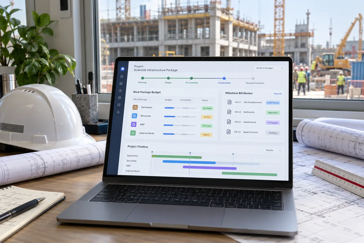 AI conceptual photograph for Finflow Project Finance