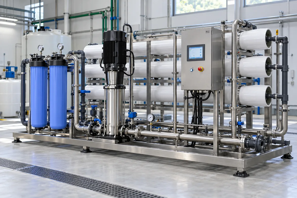 AI conceptual equipment photograph of Hydroviscosity AquaRO