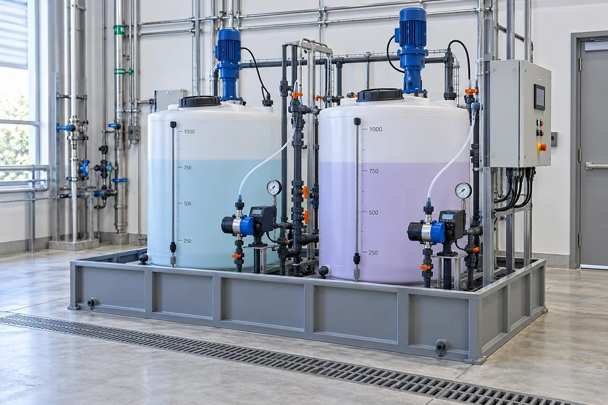 AI conceptual equipment photograph of Hydroviscosity DoseSmart