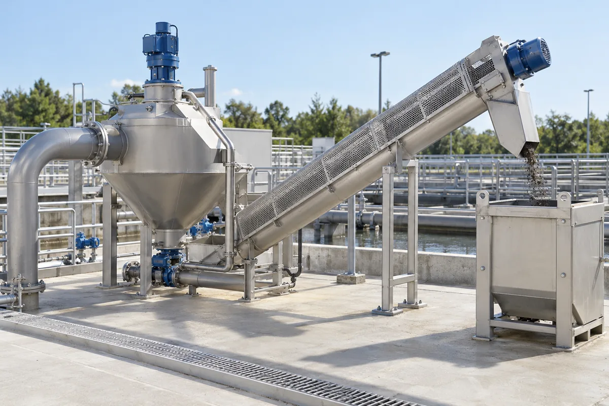 AI conceptual equipment photograph of Hydroviscosity GritClean