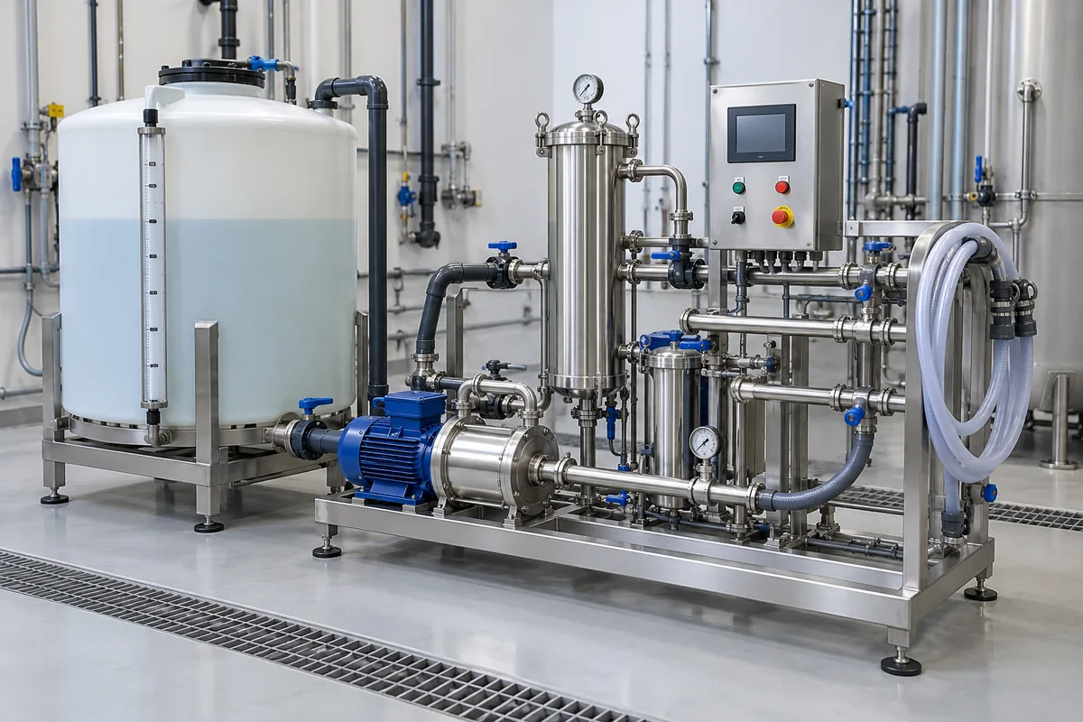 AI conceptual equipment photograph of Hydroviscosity MembraneClean