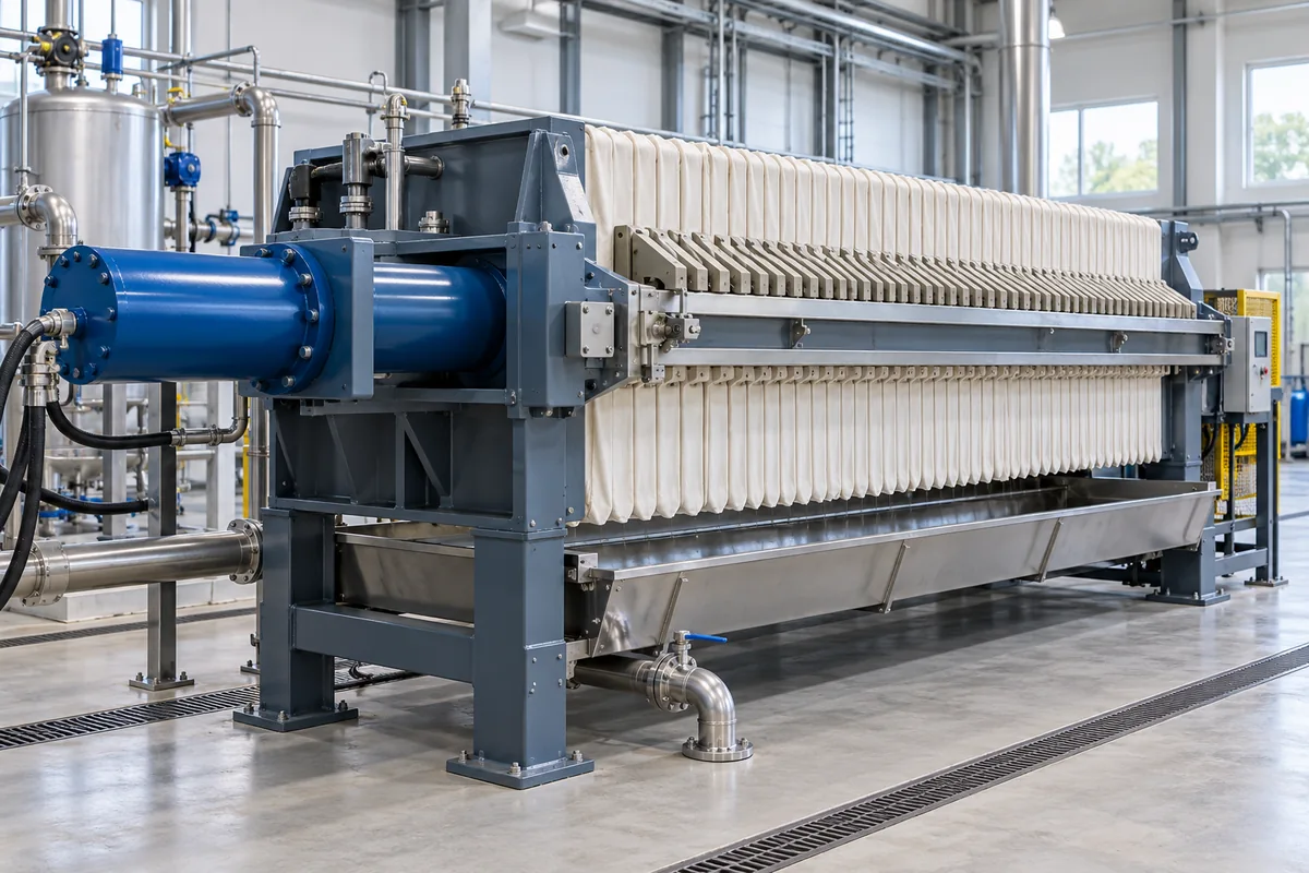 AI conceptual equipment photograph of Hydroviscosity PressDewater