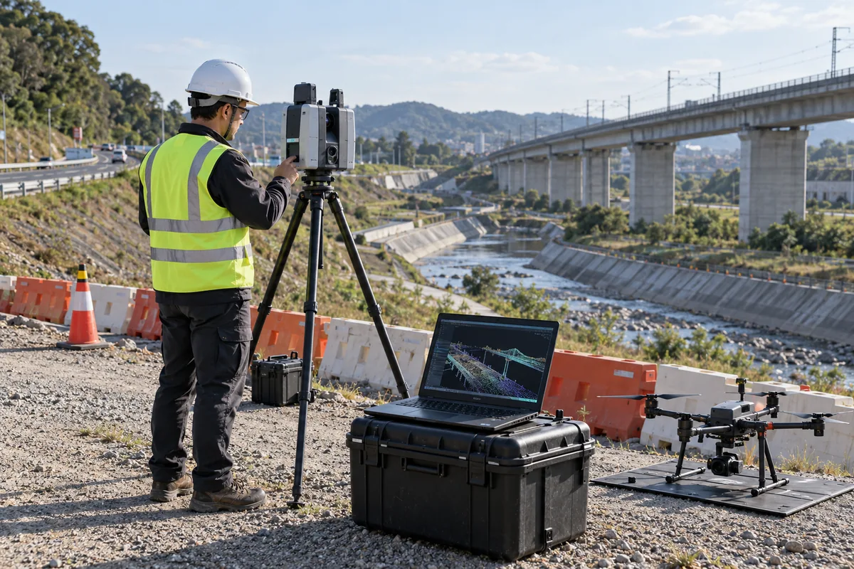 AI conceptual photograph of GIS & Geospatial Intelligence