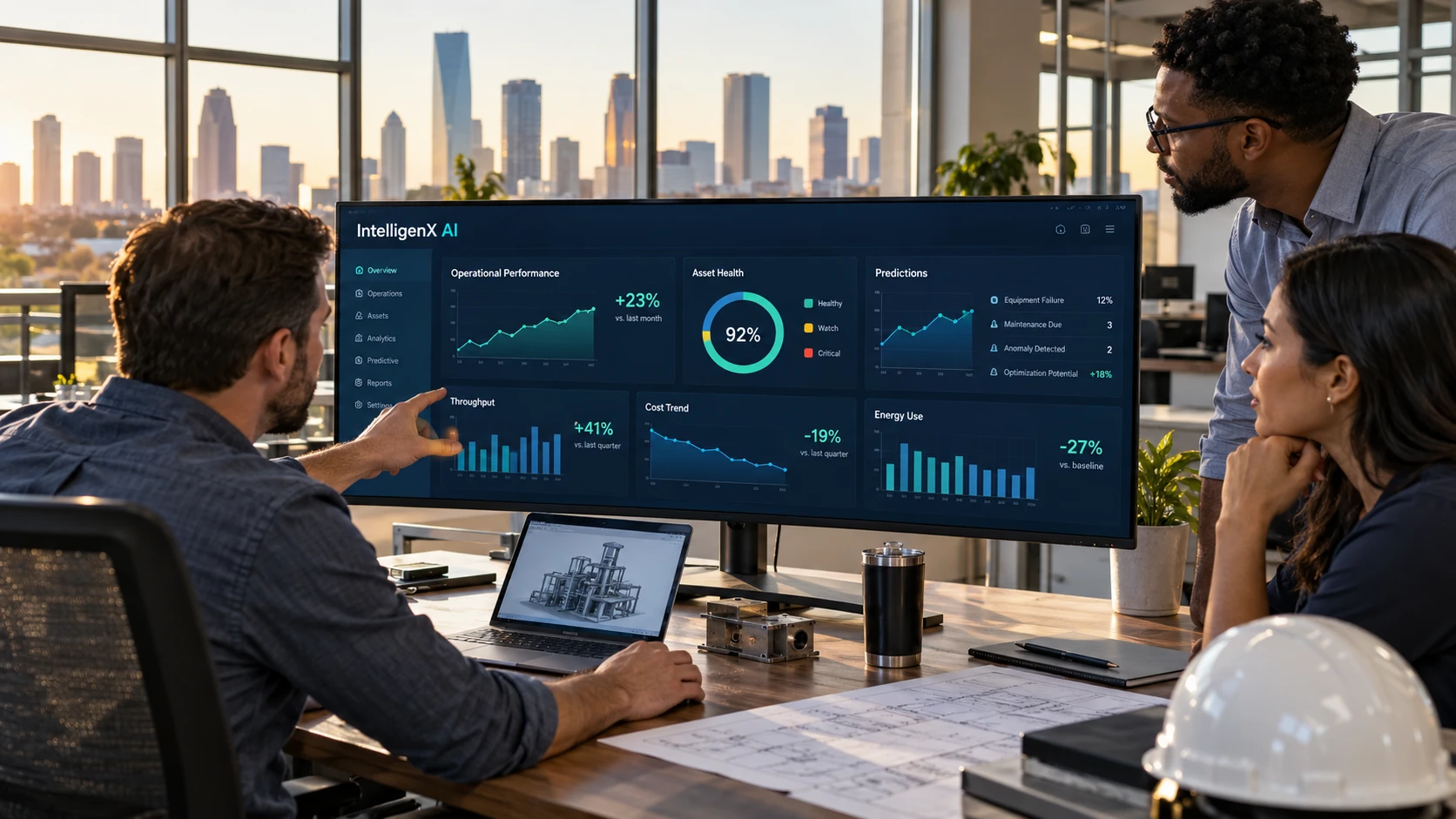 IntelligenX AI product concepts