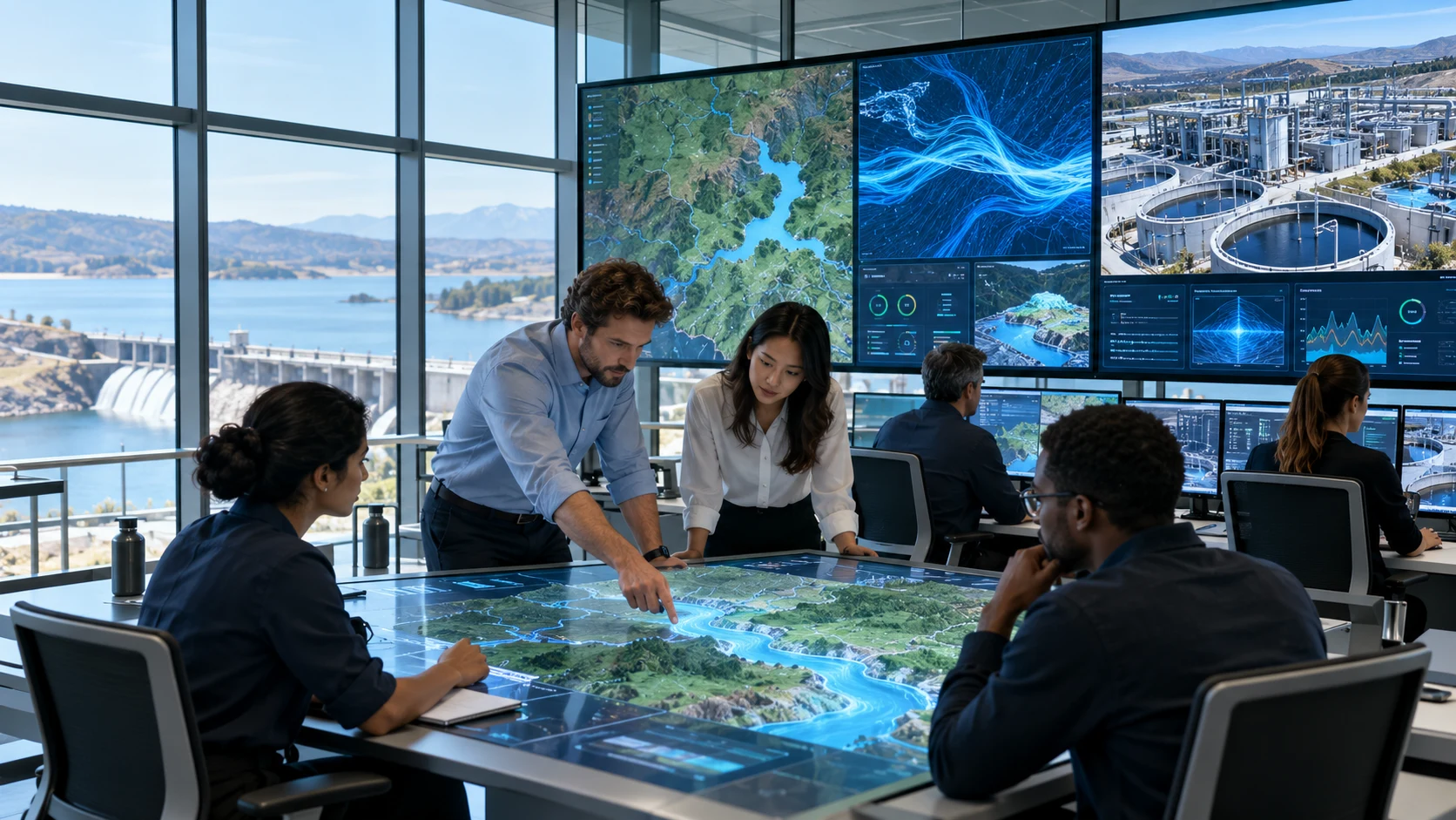 AI conceptual image of multidisciplinary ASUTOS engineering
