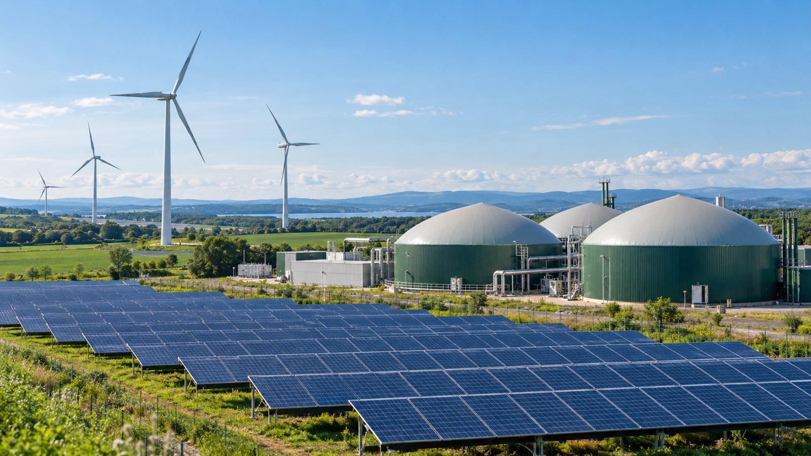AI-generated conceptual Energy Digital Twin photograph